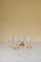 Coloured Cocktail Glass
