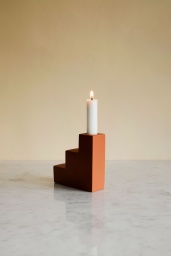 Candle Holder Concrete Stairs