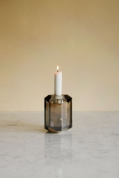 Crystal Glass Candle Holder