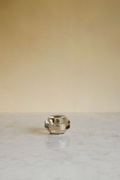 Round Crystal Candle Holder