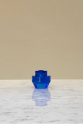 Mechanics Cobalt Candle Holder
