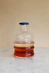 Blue Lid Carafe