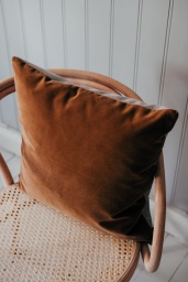 Eclectic Cushion Caramel