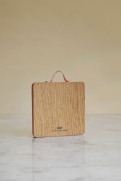 Ruban Mirror Square Orange stripe