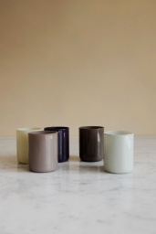 Spot Votive Set om 5 Grey