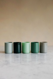 Spot Votive Set om 5 Green