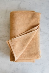 Bath Towel Warm Yellow