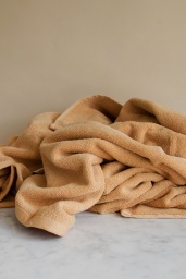Bath Towel Warm Yellow