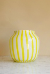 Juice Vase Wide Yellow