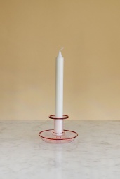 Flare Candleholder Pink