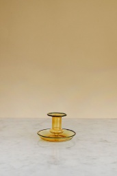 Flare Candleholder Yellow