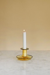 Flare Candleholder Yellow