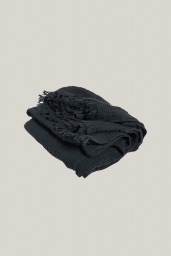 Crinkle Plaid Anthracite