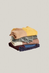 Crinkle Stripe Plaid Cappuccino
