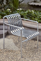 Palissade Dining Armchair Hot Galvanised