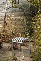 Palissade Stool Hot Galvanised
