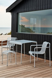 Palissade Dining Armchair Hot Galvanised