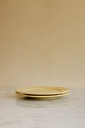 Rainbow Plate 24cm Light Yellow