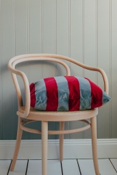 Soft Stripe Cushion 50x50 Fuchsia