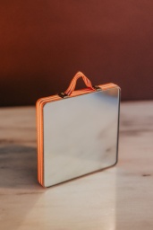 HAY Ruban Mirror Square Orange stripe