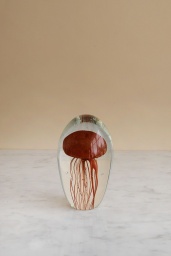 Glass Jellyfish Red
