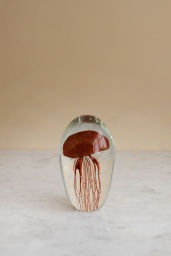 Glass Jellyfish Red