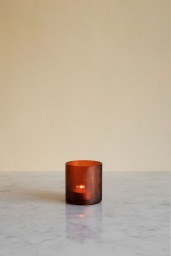 Candle Holder Burgundy