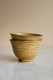 Japanese Matcha Bowl Mustard