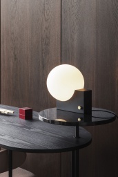 Journey Table & Wall lamp Black