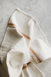 Kitchen Towel Brown Stripe