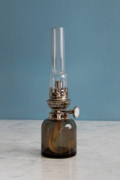 Koholmen Fotogenlampa Rökfärgad/Nickel