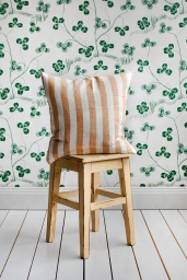 Linnekudde Noisette/Blanc