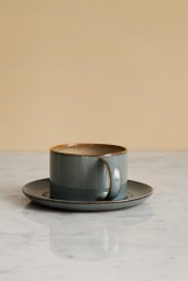 Le Cadere Kaffekopp & Fat Misty Grey