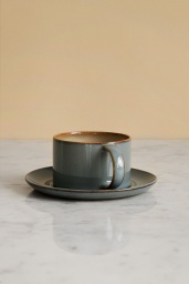 Le Cadere Kaffekopp & Fat Misty Grey
