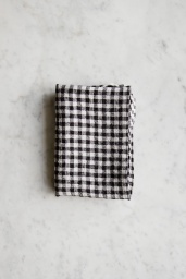 Kökshandduk Black Gingham