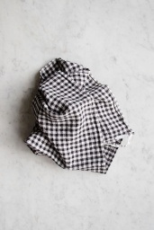 Kökshandduk Black Gingham
