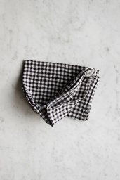 Kökshandduk Black Gingham