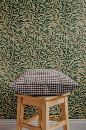 Linnekudde Brown Gingham