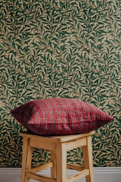 Linnekudde Red Tartan