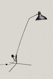 Mantis BS1 Golvlampa Svart