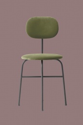 Afteroom Dining Chair Pus Green Velvet