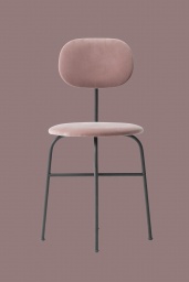 Afteroom Dining Chair Pus Pink Velvet