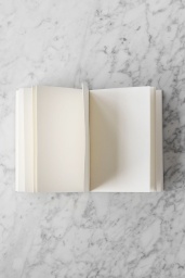 Suede Notebook Medium Grey