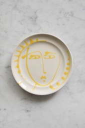 Assiett Face Giallo