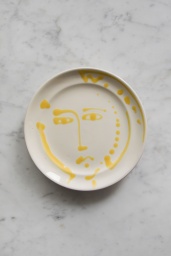 Assiett Face Giallo