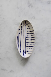 Serveringsfat Piccolo Abstract Blue
