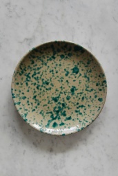 Middagstallrik Spruzzi Turchese