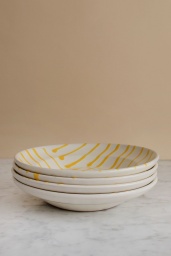 Djup Tallrik Abstract Giallo