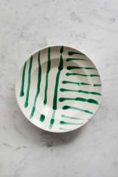 Djup Tallrik Abstract Verde