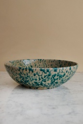 Serveringsskål Spruzzi Turchese 30cm